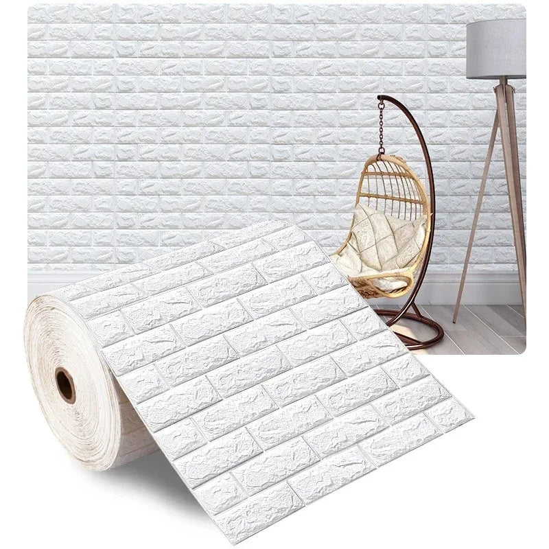 3D Brick Self Adhesive Wall Panel