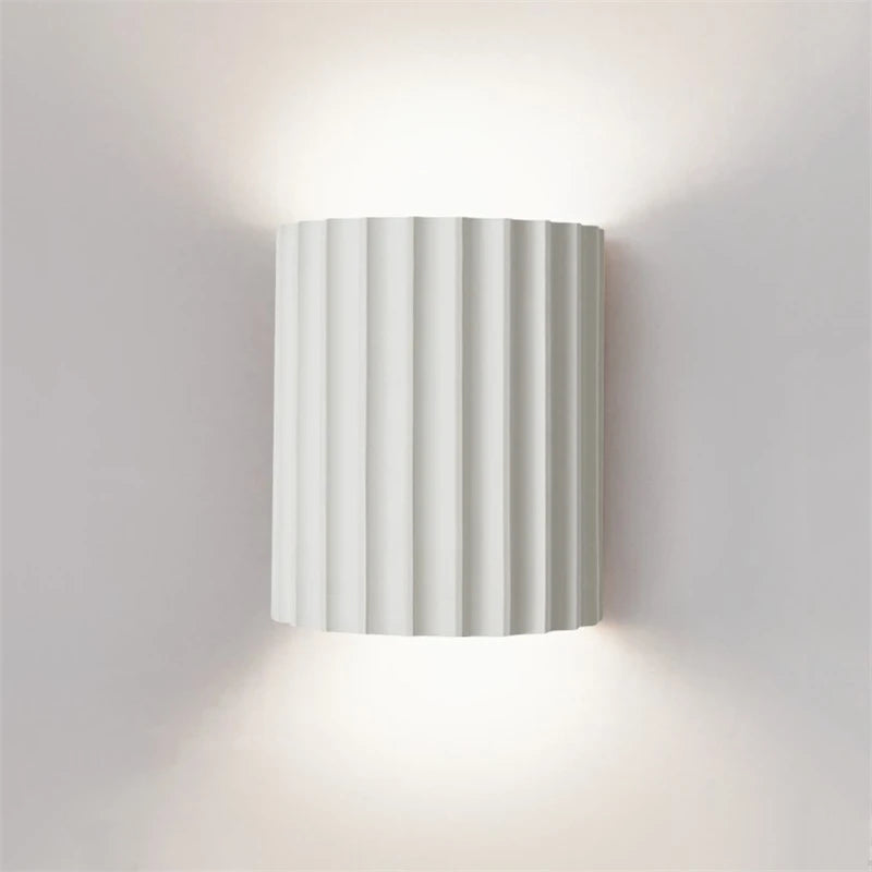 Nordic Resin Bedside Wall Lamp
