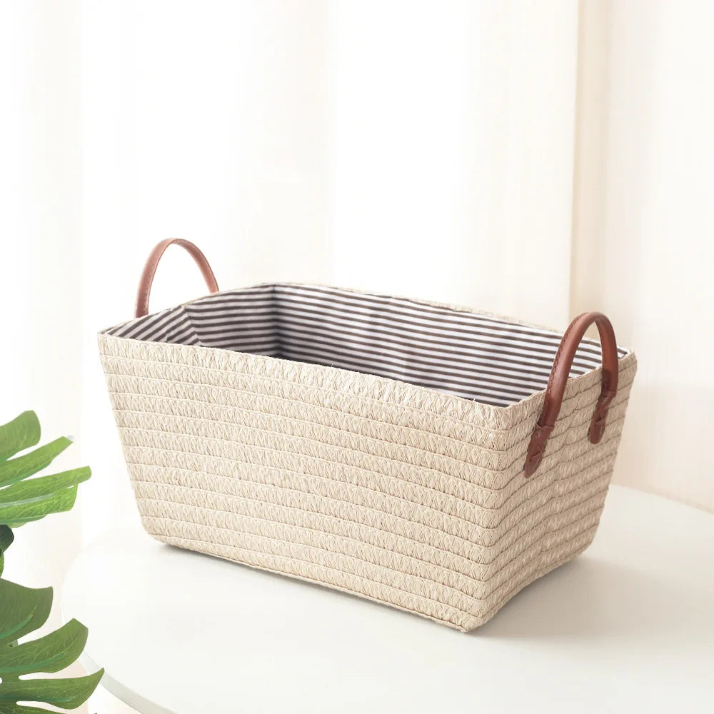 Foldable Woven Storage Basket