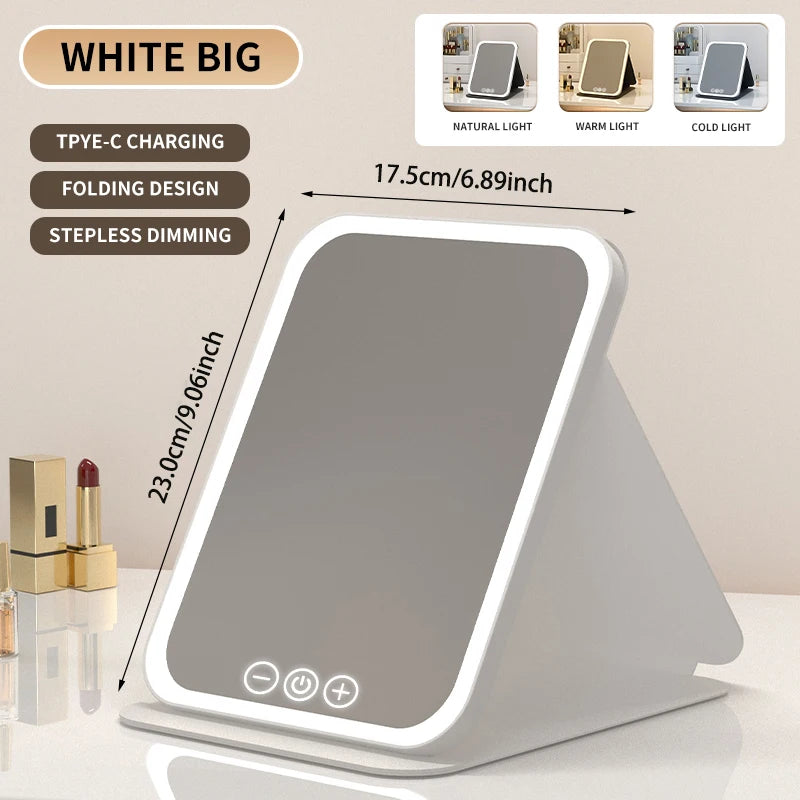 3 Color LED Makeup Mirror