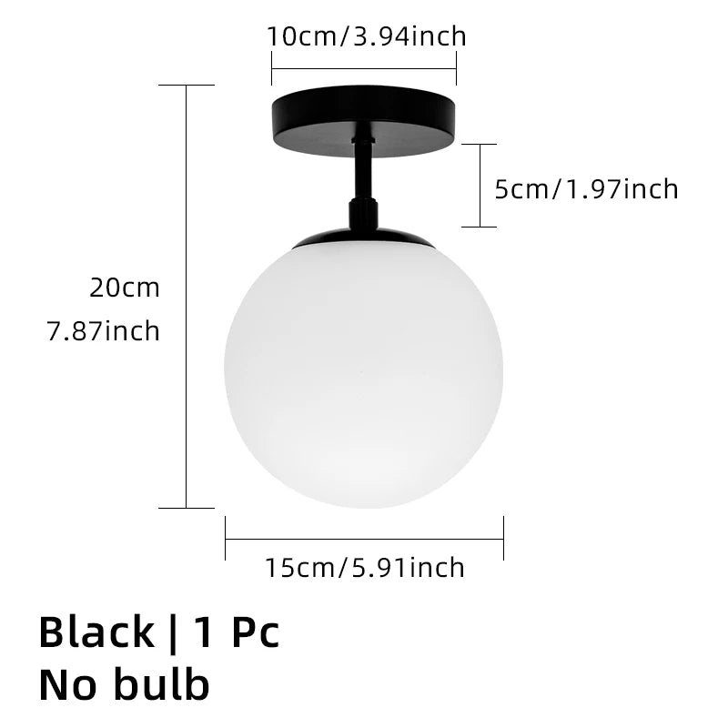 Small Nordic Corridor Pendant Light