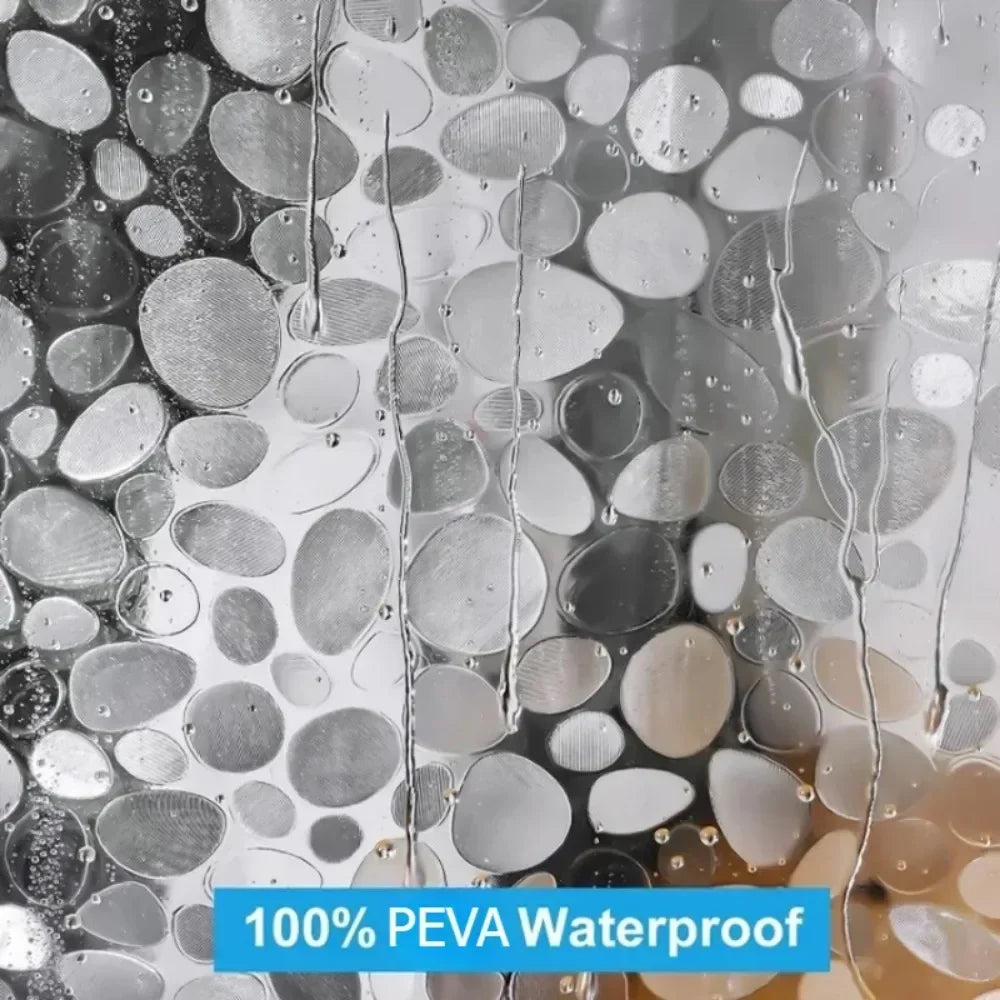 Bathroom Shower Curtain Transparent Lining Waterproof Bathtub Bathing