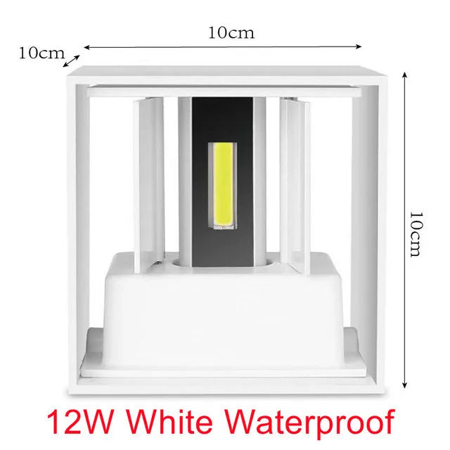 Slim LED Outdoor Wall Light