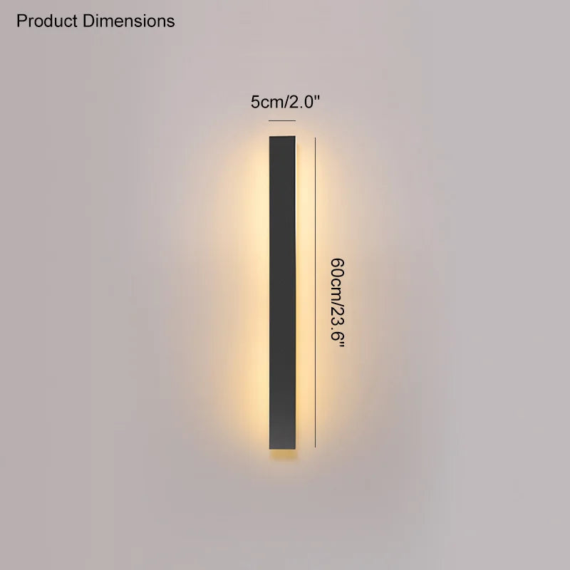IP65 Minimalist Outdoor Wall Lamp