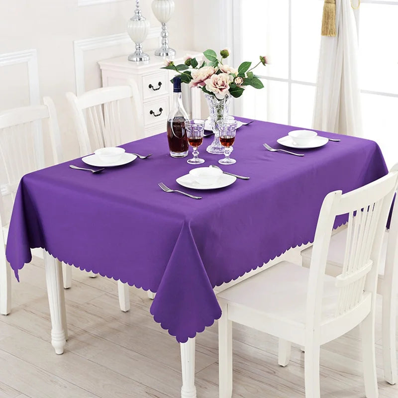Banquet Table Cover Wedding Cloth Wonderful Colourful Square Rectangle