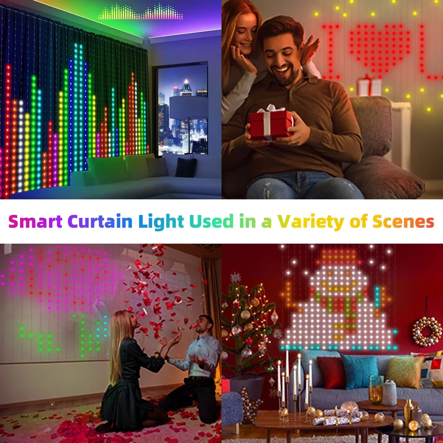 Smart Curtain Lights App Music Sync