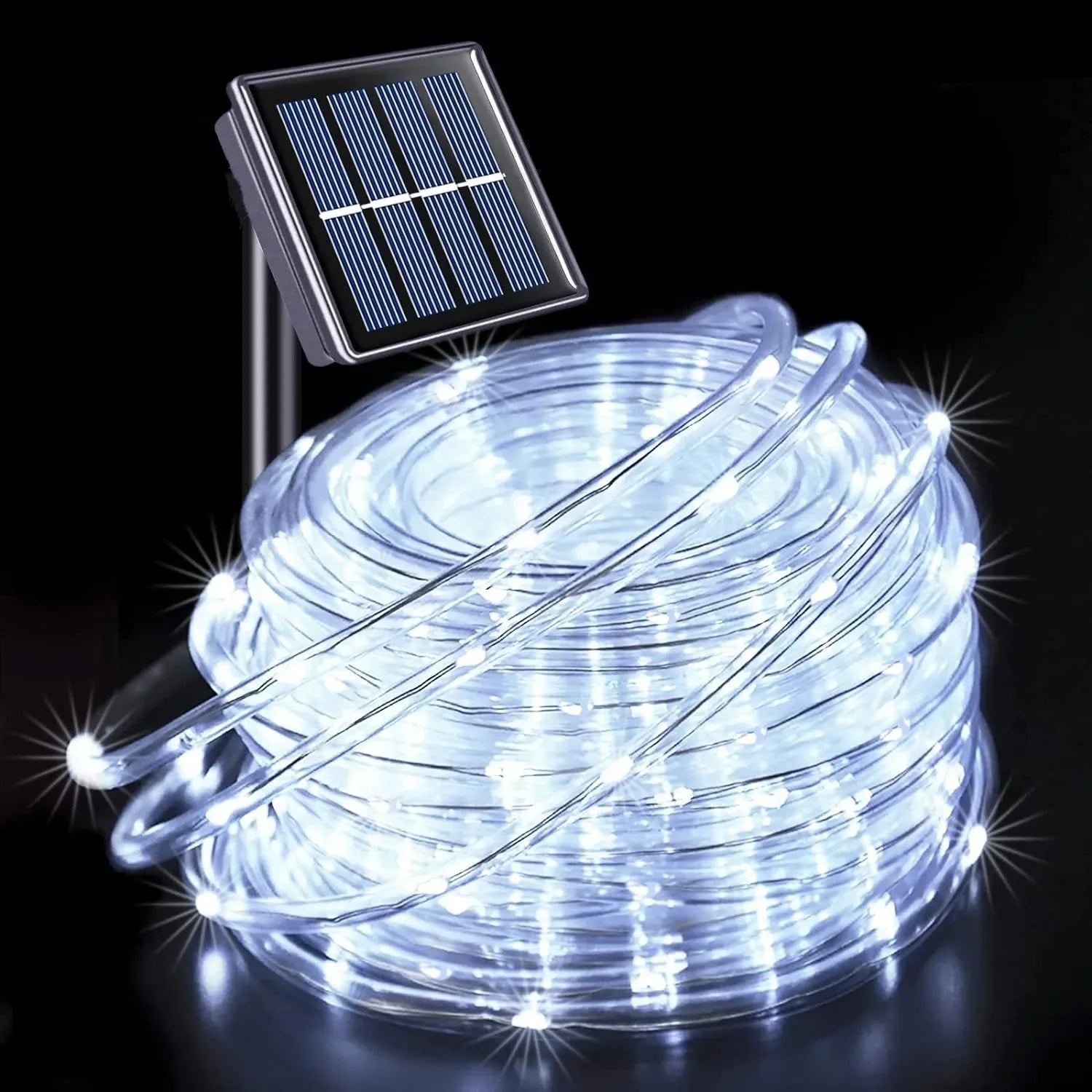 Solar Rope Garland String Lights