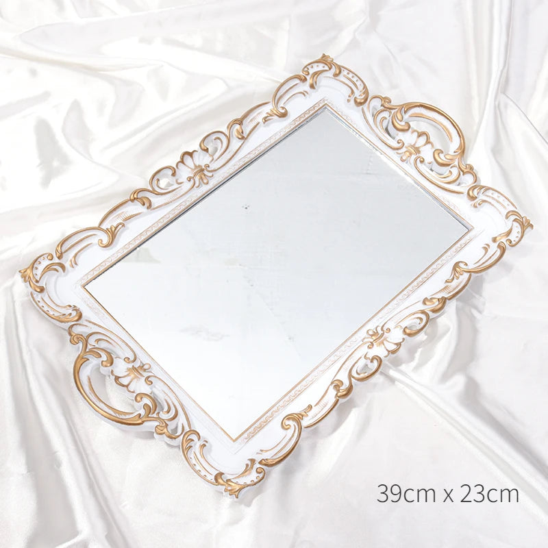European Oval Decorative Tray