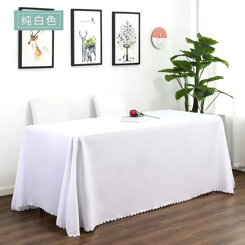 Banquet Table Cover Wedding Cloth Wonderful Colourful Square Rectangle