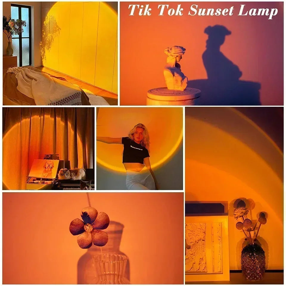 LED Sunset USB Party Projector