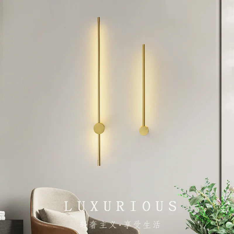 Minimalist Long Line LED Wall Lamp