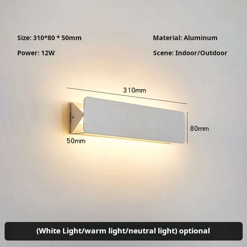 Adjustable Aluminum LED Wall Lamp
