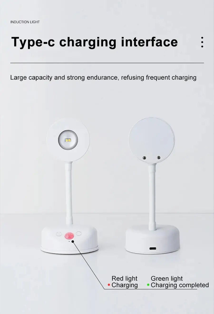 Motion Sensor Rechargeable Wall Light