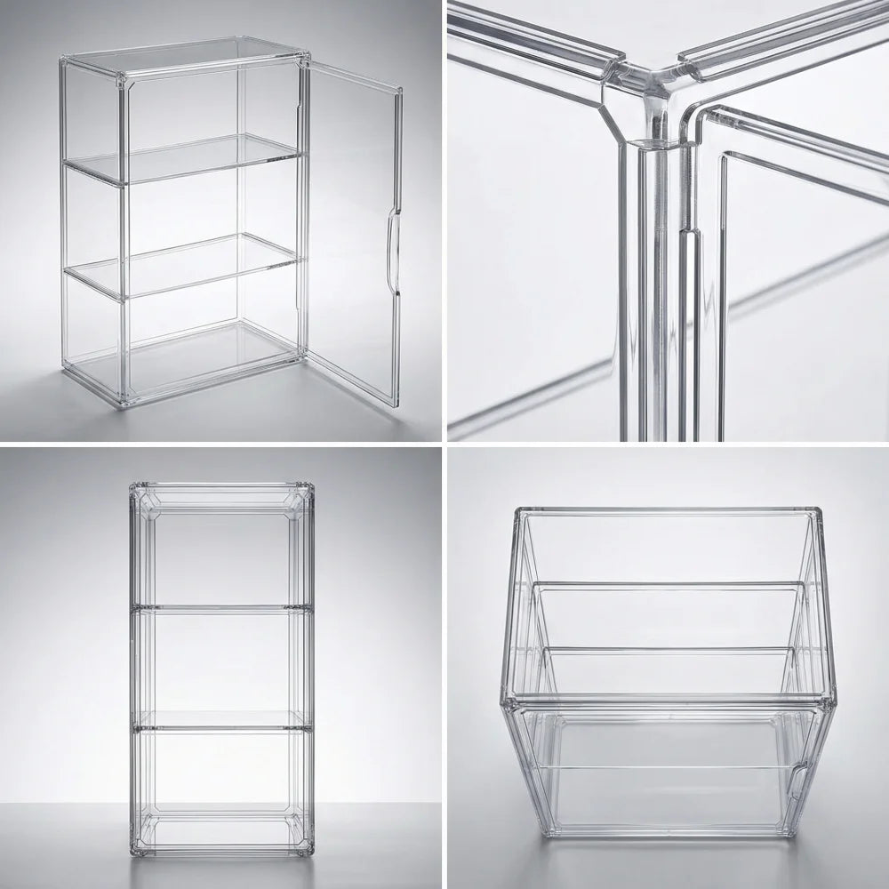 Clear Acrylic Figure Display Case