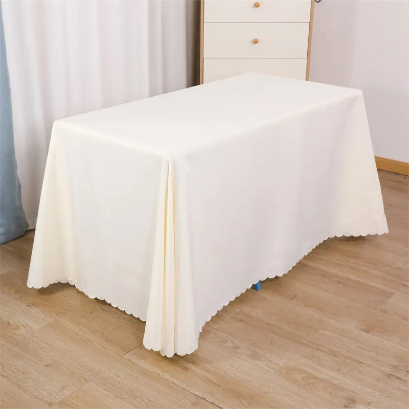 Banquet Table Cover Wedding Cloth Wonderful Colourful Square Rectangle