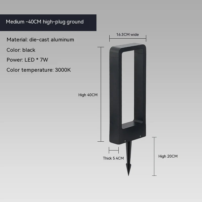 Waterproof IP65 LED Outdoor Bollard Light