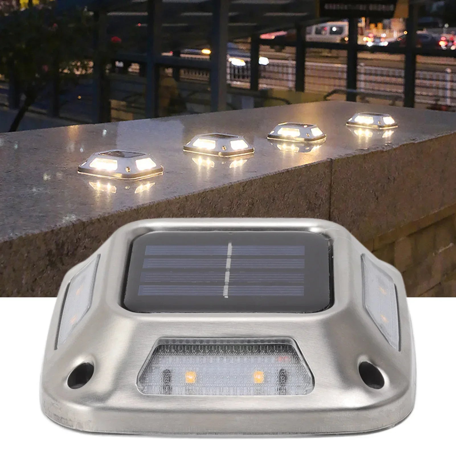 Solar Ground Marker Light