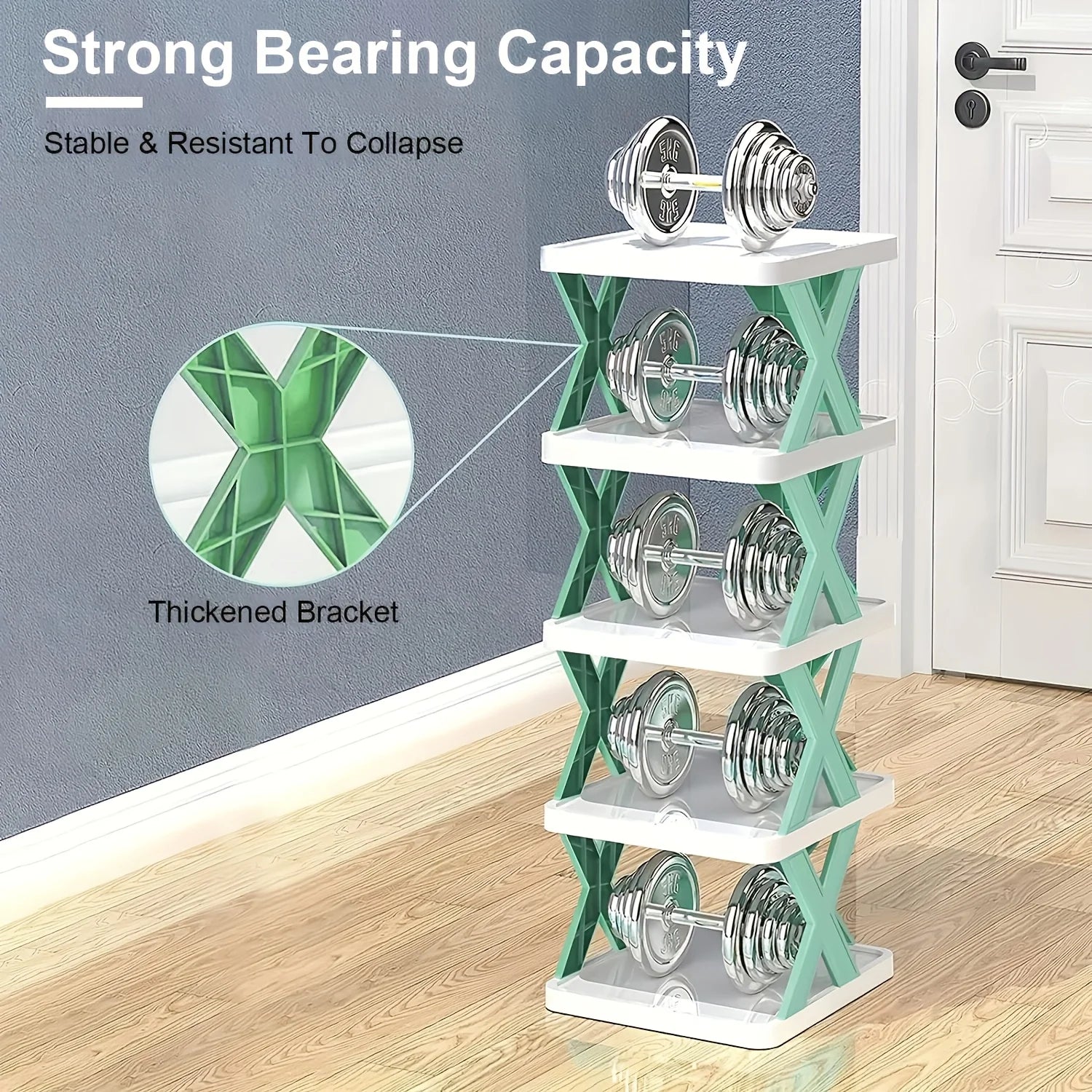 9 Tier Vertical Shoe Rack