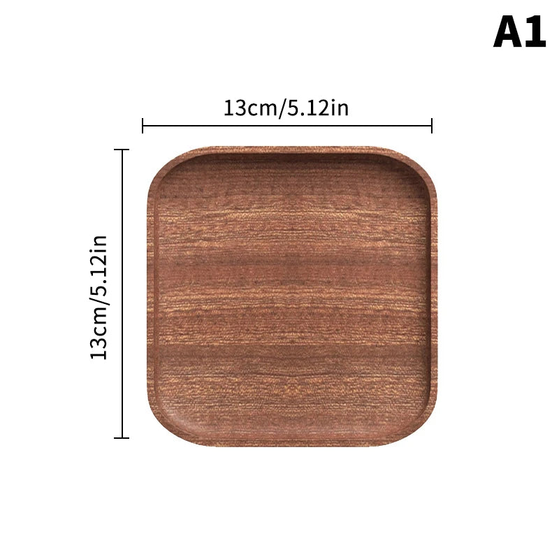 Wooden Serving Trays Oval Wood Tray Platters for Serving