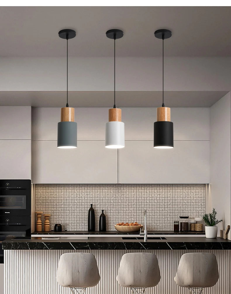 Minimalist Bedside Pendant Light