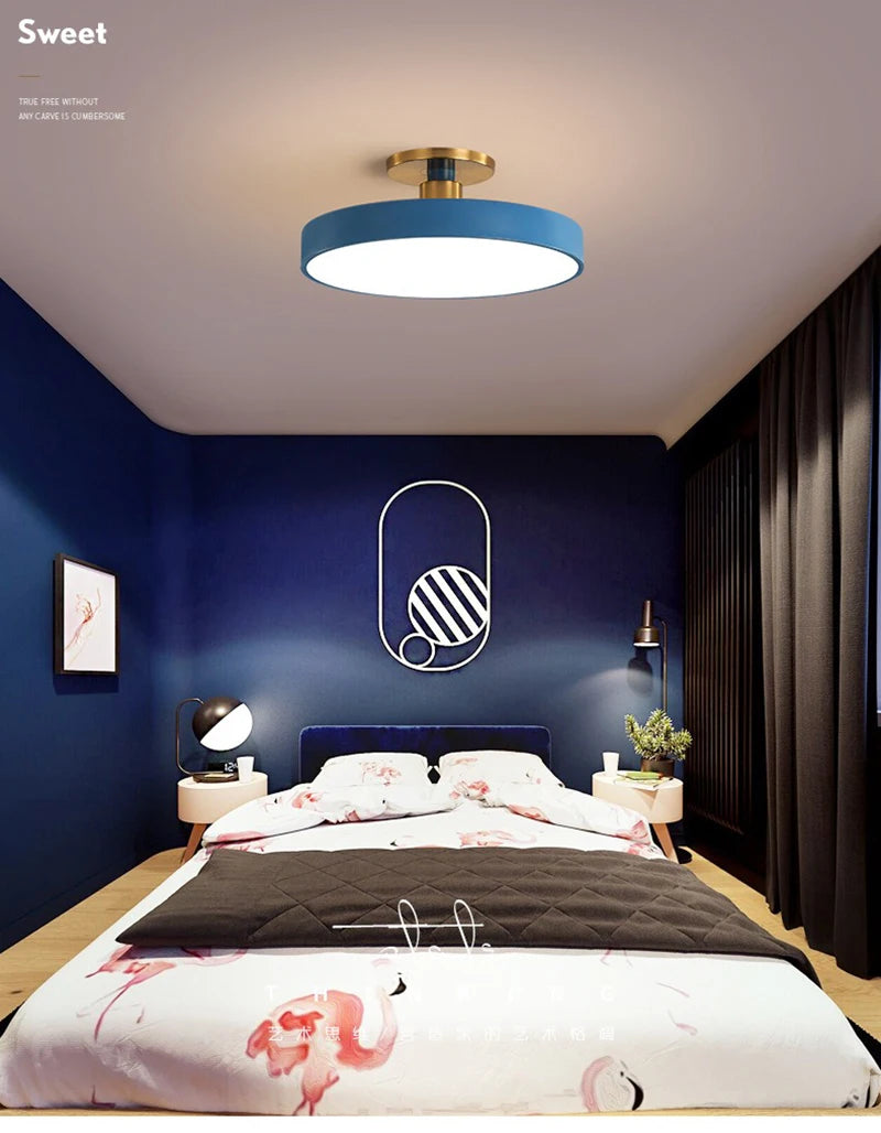 Macaron Round LED Ceiling Light