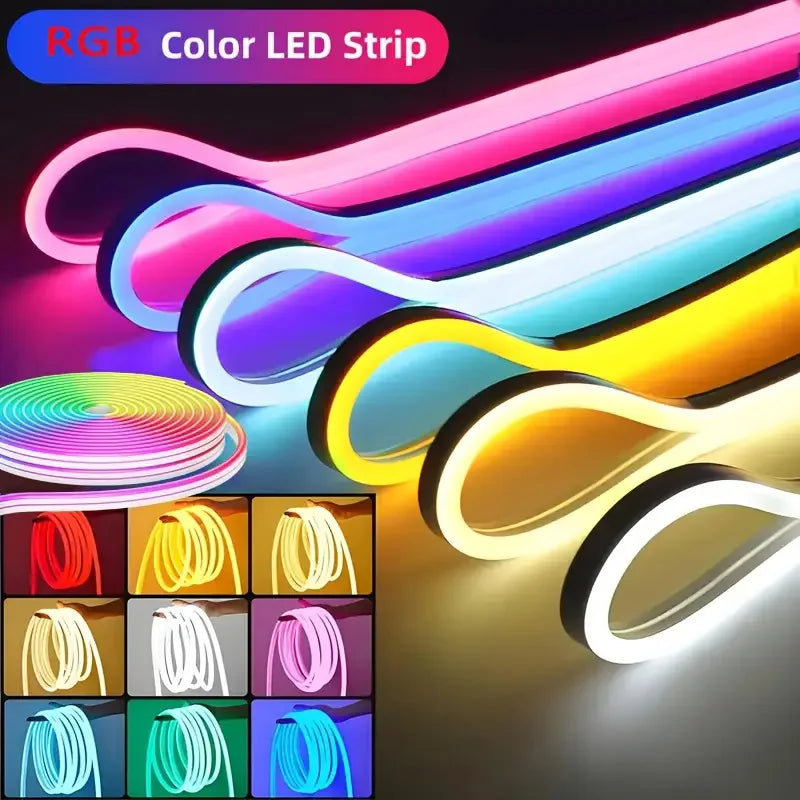 DC24V RGB Neon Rope Light