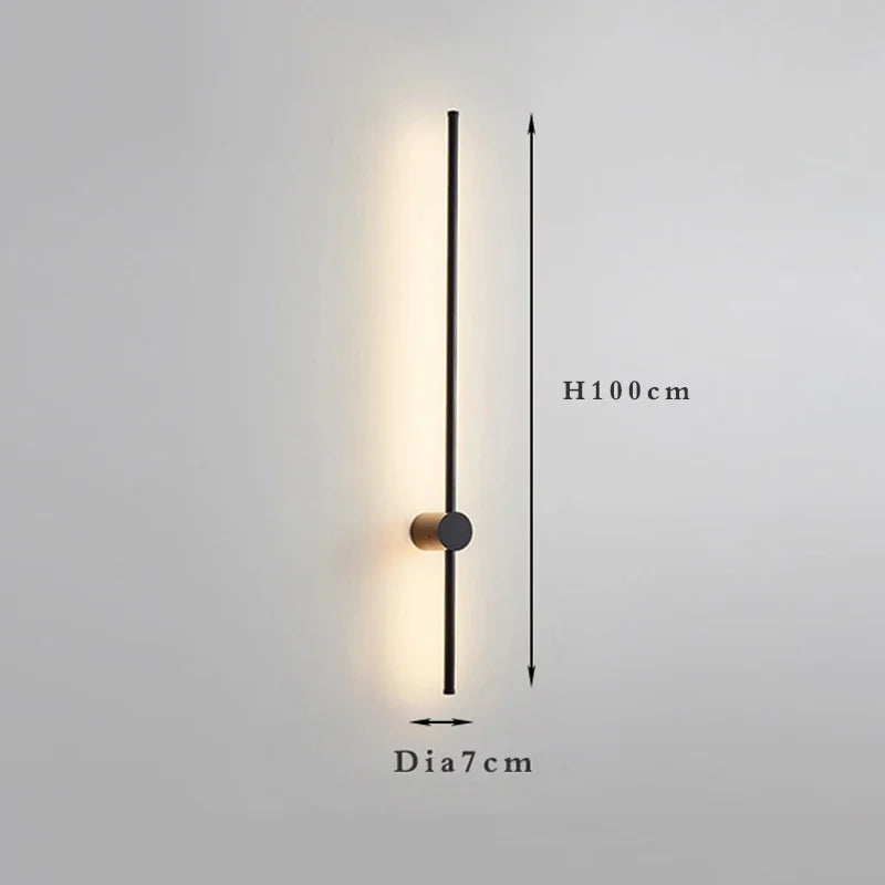 Minimalist Long Line LED Wall Lamp