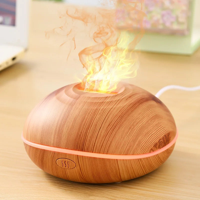 Aroma Humidifier flame Can Add Essential Oil Small AromaRelax Machine
