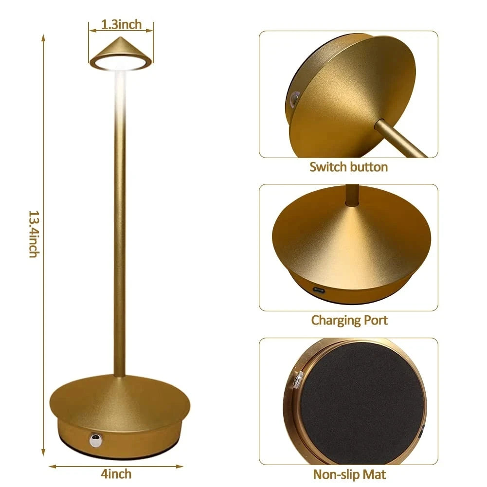 Cordless Touch Table Lamp For Dining