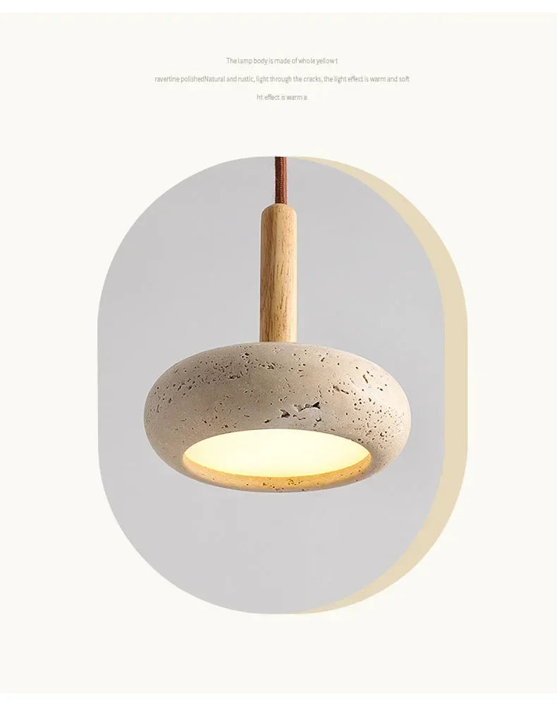 Wabi Sabi Circular Pendant Lamp