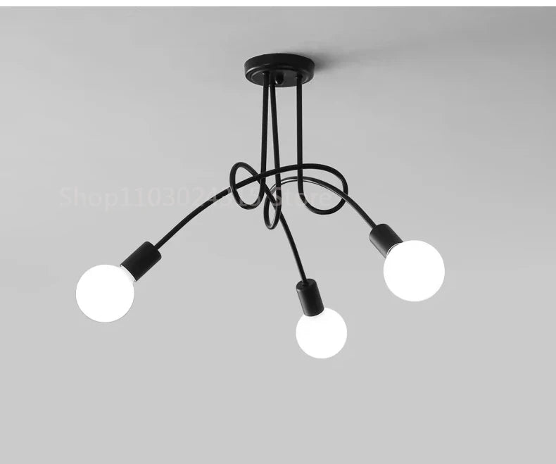 E27 Ceiling Chandelier for Dining Rooms