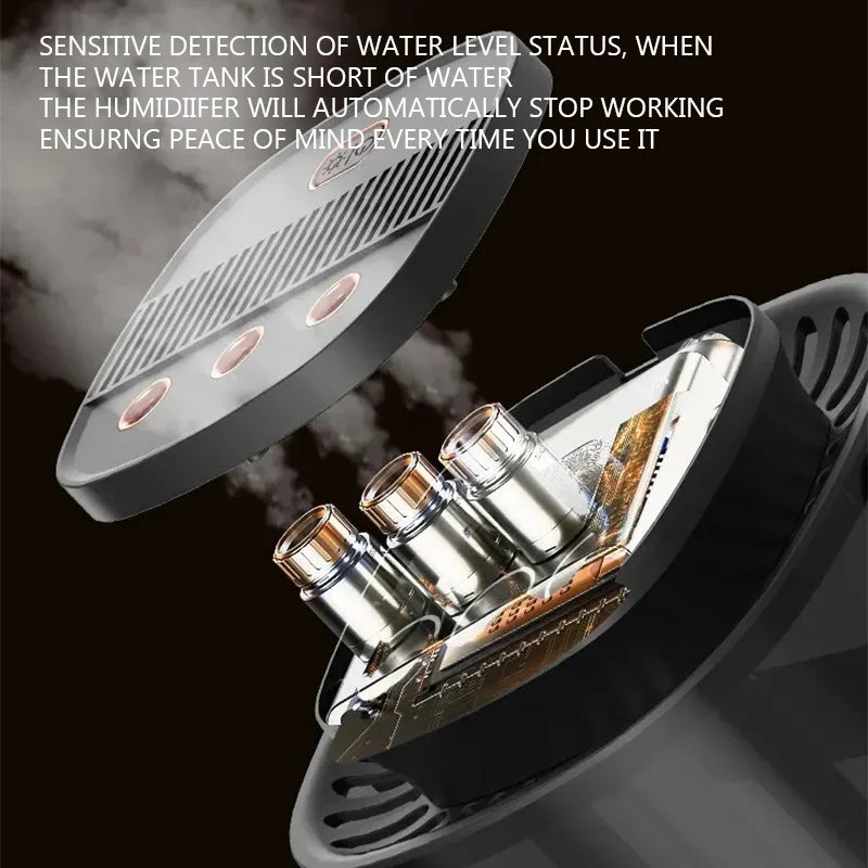 3L Air Humidifier Portable Aroma Diffuser Large Capacity USB