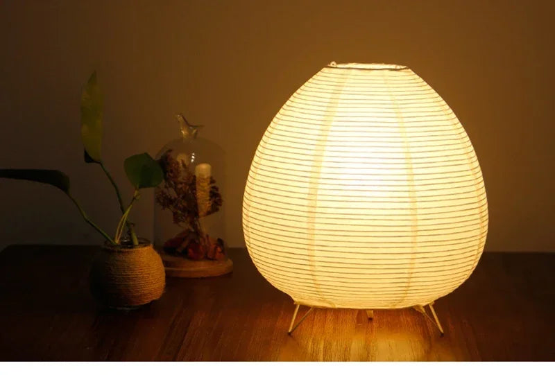 Japanese Rice Paper Lantern Lamp