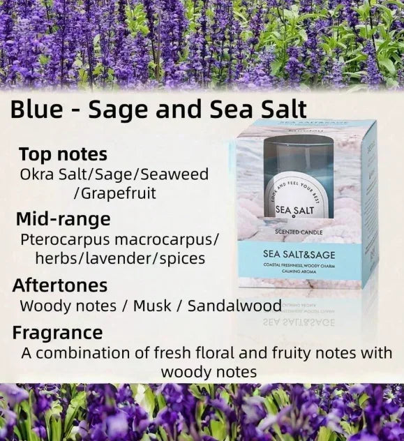 Long-Lasting Scented Aromatherapy Candles