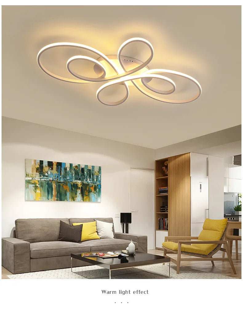 Dimmable Remote Control Ceiling Light
