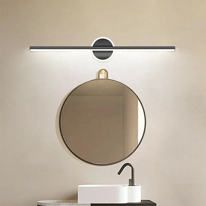 Black Gold Mirror Strip Light