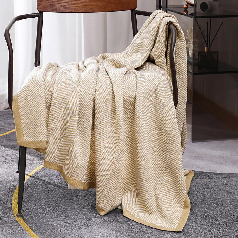 Nordic Knit Nap Blanket