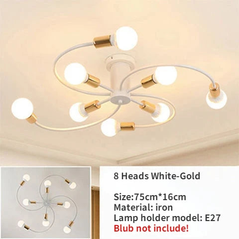 Modern Iron Ceiling Chandelier