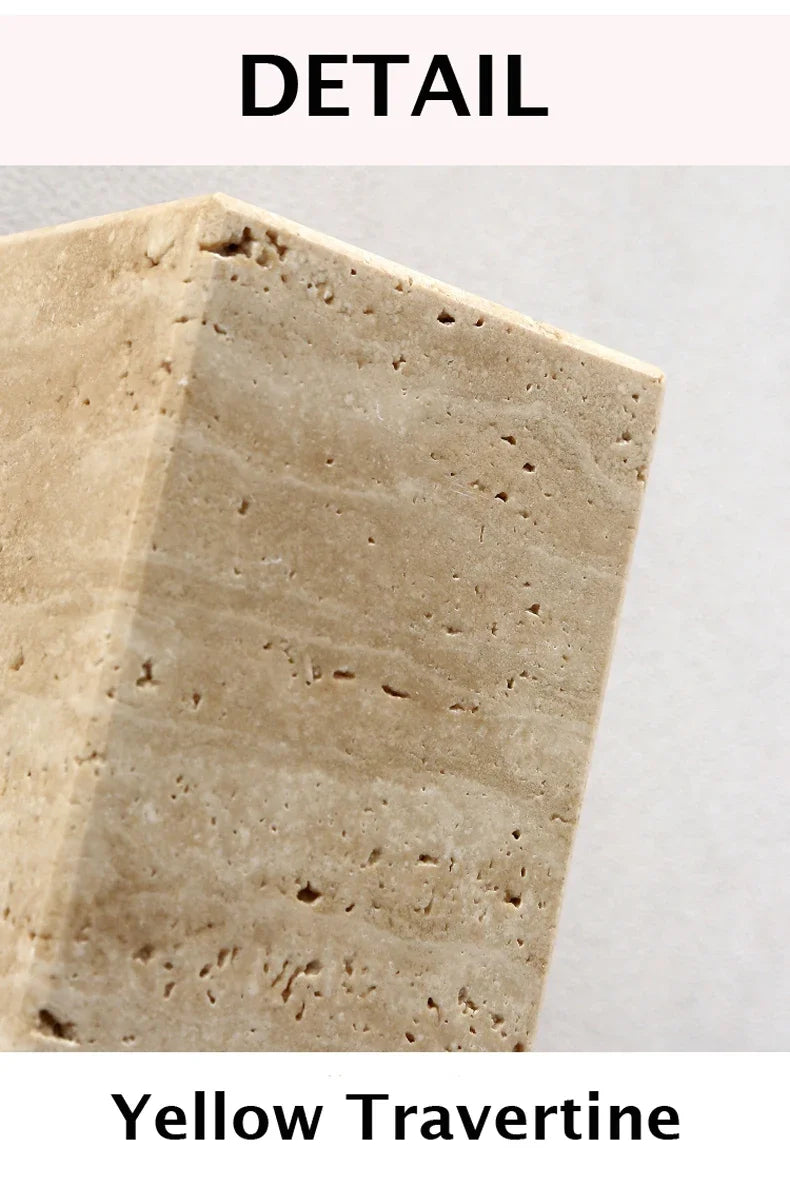 Travertine Wabi Sabi Wall Lamp