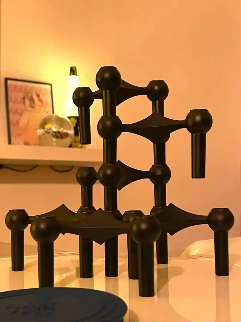 Modular Metal Candle Holder