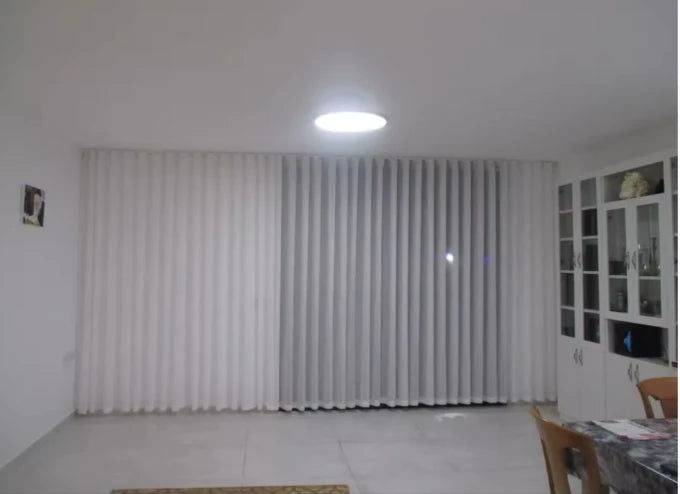 S Fold Wavy Sheer Curtains Good Quality White Tulle Window Curtains