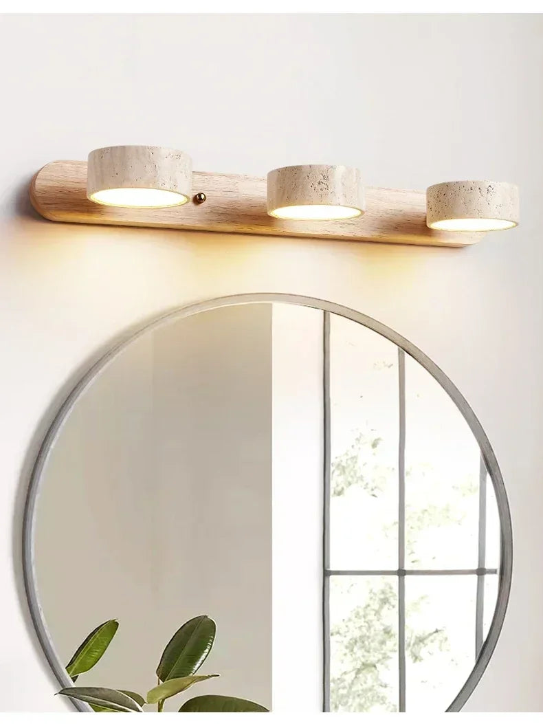 Travertine Spot Wall Light