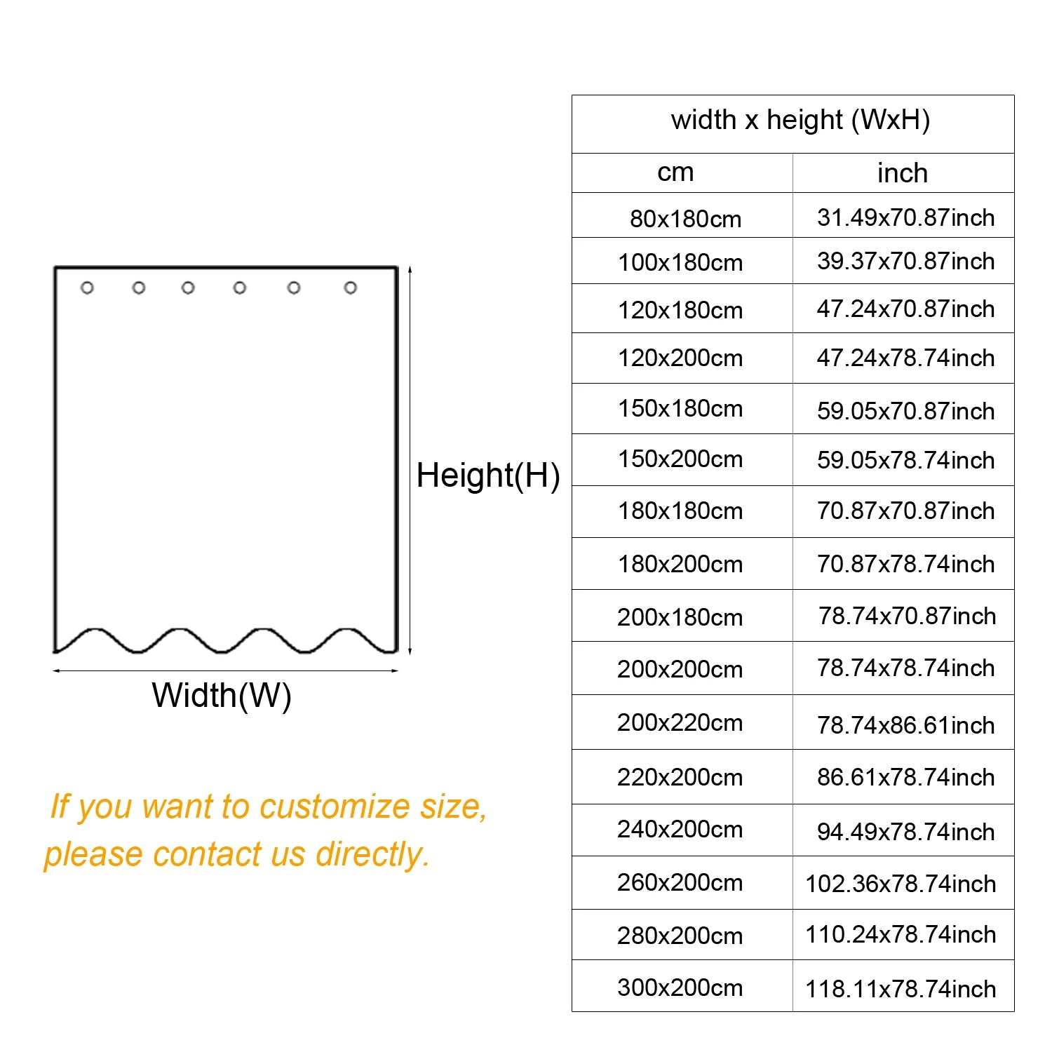 Luxury Linen Shower Curtain with Silver Metal Hooks Bathroom Waterproof