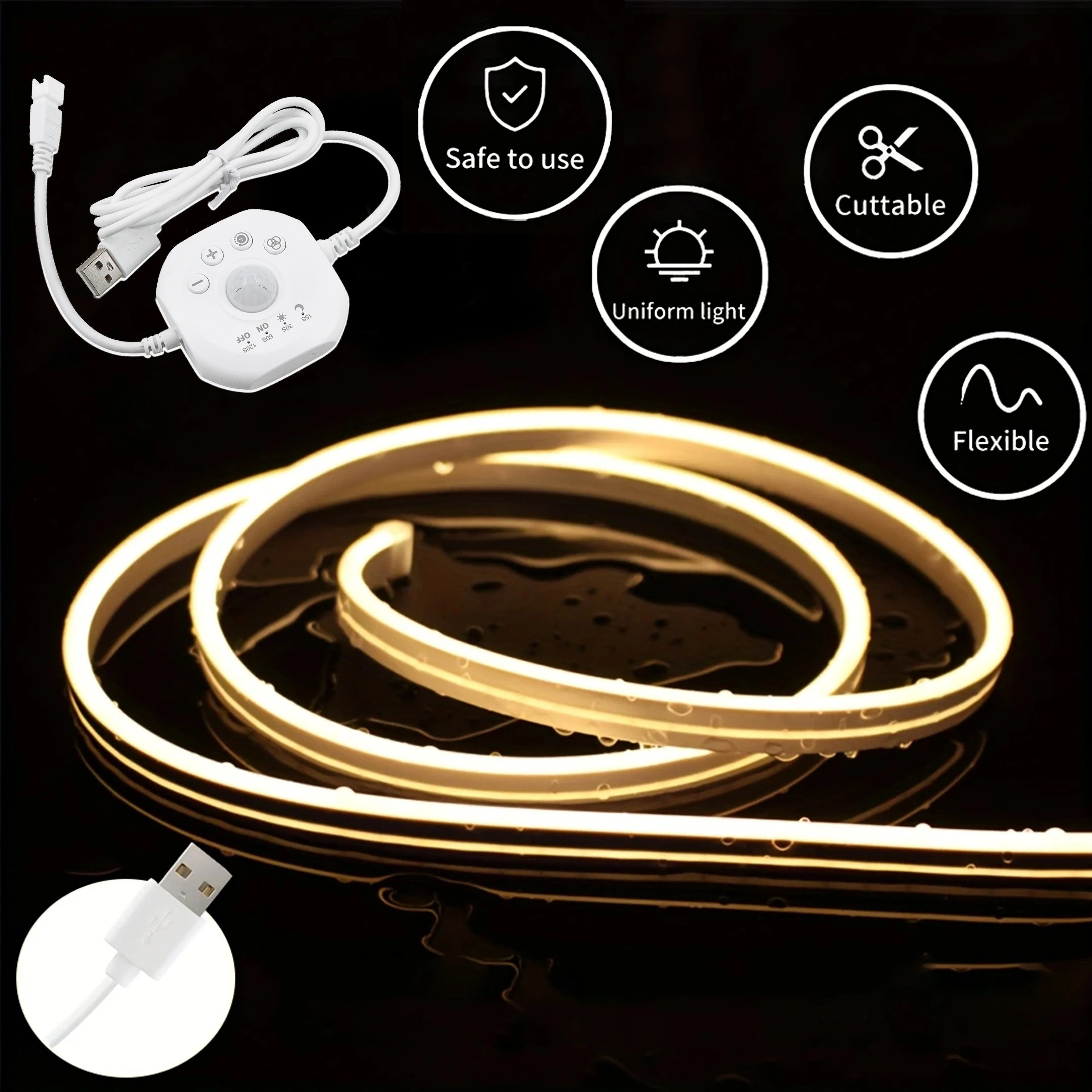 Motion Sensor Stair Lights With Chase Effect Under Bed Lights Under