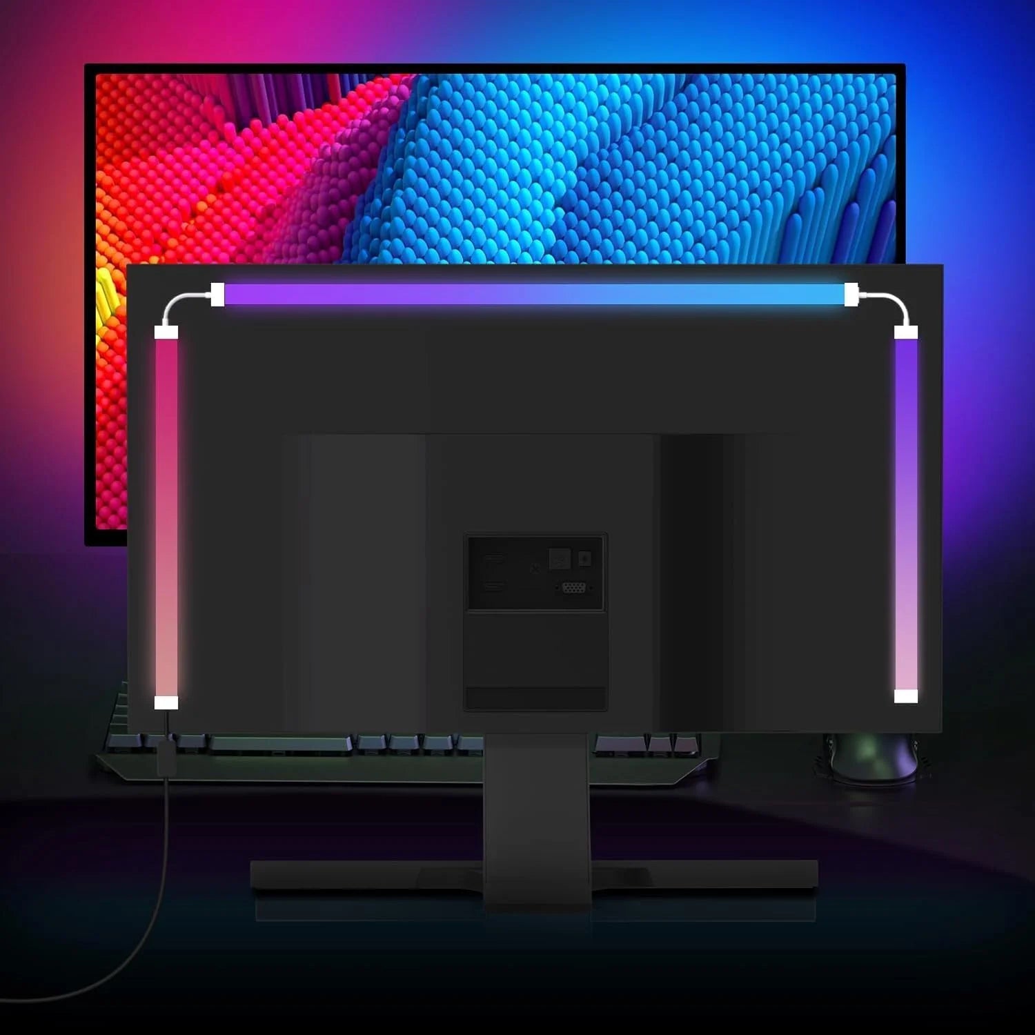 Smart Ambient Monitor Backlight