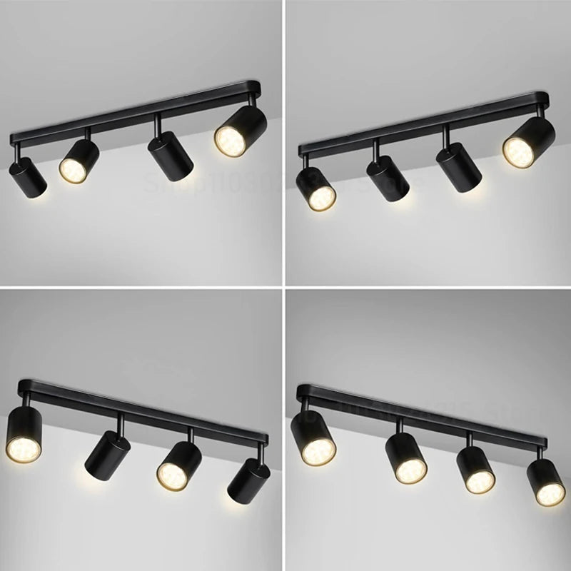 Dimmable Led GU10 Spotlight Clothing Store Background Wall Spotlight 7w