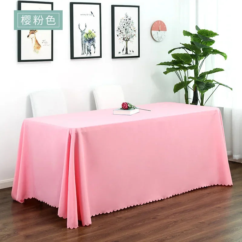 Banquet Table Cover Wedding Cloth Wonderful Colourful Square Rectangle