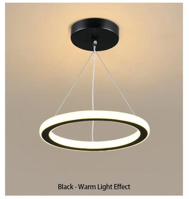 Three Colour LED Ceiling Chandelier