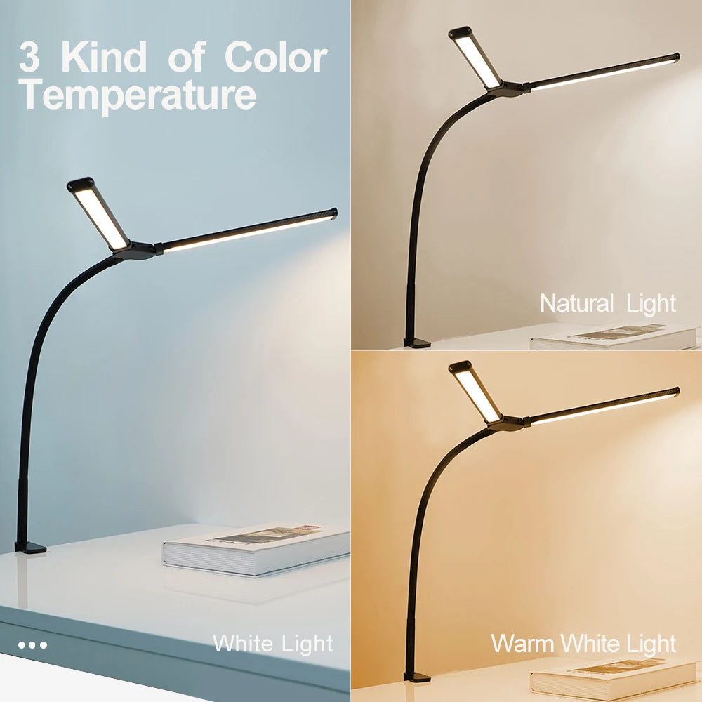 Eye-Care Metal Clip Lamp