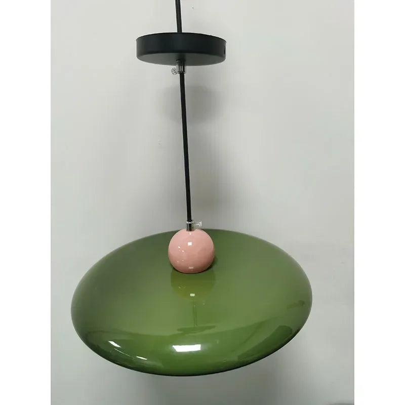 French Flying Saucer Chandelier